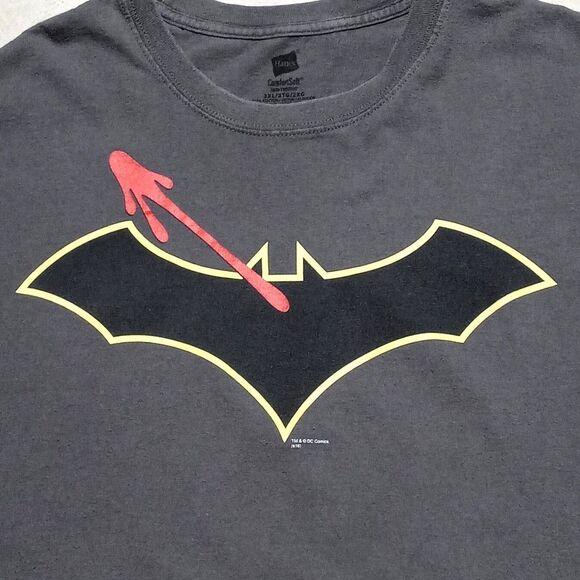Watchmen x Batman Symbol DC Comics Doomsday Clock Crossover T-Shirt - Size 2XL - Picture 2 of 7